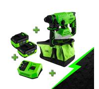 PROMO ELECTR: MARTELLO PERFORATORE CON MOTORE BRUSHLESS 60023 + 60013 + 60015 +