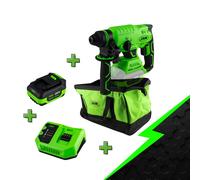 PROMO ELECTR: MARTELLO PERFORATORE CON MOTORE BRUSHLESS 60023 + 60013 + 60016 +