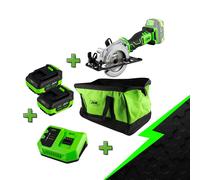 PROMO ELECTR: MINI SEGA CIRCOLARE CON MOTORE BRUSHLESS 60011 + X2 60013 + 60016