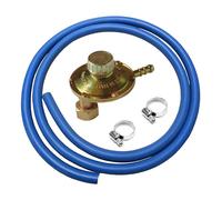 PROMO KIT REGOLATORE SQUADRO TARATURA VARIABILE TUBO mt.1,5 FASCETTE