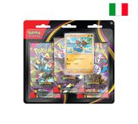 Pokémon: confezione da tre buste dell’espansione Megaevoluzione - Buio Pesto del GCC Pokémon (1 carta promozionale olografica e 3 buste di espansione), Edizione in Italiano