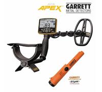 PROMO METAL DETECTOR APEX GARRETT PIASTRA 6"x11" MULTIFREQUENZA PROPOINTER AT Z-