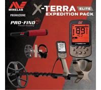 PROMO Minelab X-TERRA Elite + Pro-Find 40 in omaggio (Expedition Pack)