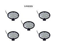 PROMO PACK 5X 12/24V 36W LED ARROTONDATO LAVORO PROIETTORE LAMPADA PER...