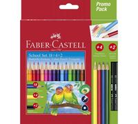 Promo Pack Faber-Castell 18 matite color + 2 matite grafite - 201597