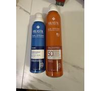 promo spray solare + mousse doposole Rilastil Sun System Transparent, Spray Corpo Transparente, Azione Antiossidante, Texture Ultra Leggera, per Tutti i Tipi di Pelle, SPF 50+ 200ml+150ml