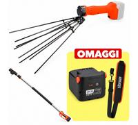PROMO Stocker Kit Abbacchiatore Magma E-35 + Manico + Batteria 4 Ah 21V