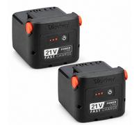 PROMO Stocker Kit Power 21V - 2 Batterie Fast Charge 4ah Art. 337 x2