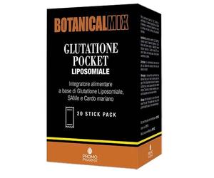 Promopharma BOTANICALMIX GLUTATIONE POCKET LIPOSOMIALE 20 STICK DA 2 G