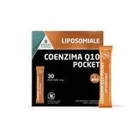 PromoPharma Coenzima Q10 Pocket Liposomiale 30 Stick da 1,5g Integratore Cuore