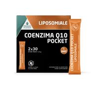 PromoPharma Coenzima Q10 Pocket Liposomiale integratore 2x30stick