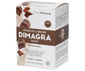 Promopharma DIMAGRA PROTEIN CIOCCOLATO 10 BUSTE