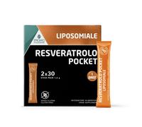 PromoPharma Integratore in stick Resveratrolo Pocket Lipsomiale (2x30 pz)