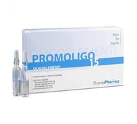 Promopharma Promoligo 15 Rame Oro Argento Integratore 20 Fiale Da 2 ml