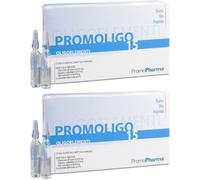 PromoPharma® PROMOLIGO 15 Rame/Oro/Argento Oligoelementi 2x40 ml
