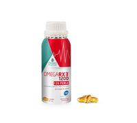 PromoPharma RX3 1200 - Integratore in perle omega 3 per il cuore e cervello, 120 perle