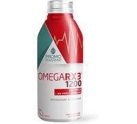 Omega RX3 1200 - Integratore Alimentare - A base di Omega 3 - Fornisce energia al corpo - 240 perle + 60 perle omaggio