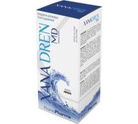 Xanadren MD - Integratore Alimentare, Dispositivo Medico - Betulla, pilosella, equiseto, ortica - Per drenare liquidi in eccesso e favorire i naturali processi di diuresi - Gusto ananas, 300 ml