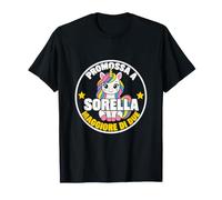 Promossa A Sorella Maggiore di Due Gemelli Sorella Grande Maglietta