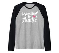 Promosso a Auntie Cute New Aunt Women Maglia con Maniche Raglan