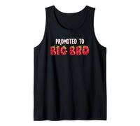 Promosso a Big Bro Strawberry First Birthday Family Party Canotta