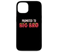 Promosso a Big Bro Strawberry First Birthday Family Party Custodia per iPhone 13