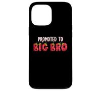 Promosso a Big Bro Strawberry First Birthday Family Party Custodia per iPhone 13 Pro Max