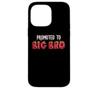 Promosso a Big Bro Strawberry First Birthday Family Party Custodia per iPhone 14 Pro Max