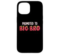Promosso a Big Bro Strawberry First Birthday Family Party Custodia per iPhone 15