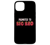 Promosso a Big Bro Strawberry First Birthday Family Party Custodia per iPhone 15 Plus