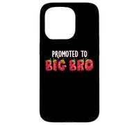 Promosso a Big Bro Strawberry First Birthday Family Party Custodia per iPhone 15 Pro