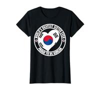 Promosso a Big Sis Miglior Sorella Migliore Coreana Lady World's Okayest Sister Maglietta