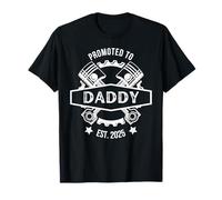Promosso a Daddy Est 2025 Rivela la gravidanza del meccanico automobilistico papà Maglietta