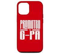 Promosso a G-Pa New Dad Annuncio per Baby Reveal Custodia per iPhone 12/12 Pro