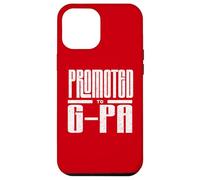 Promosso a G-Pa New Dad Annuncio per Baby Reveal Custodia per iPhone 12 Pro Max