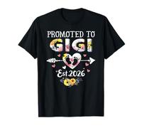 Promosso a Gigi 2026 Prima volta Nuova nonna Gravidanza Maglietta