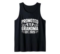 Promosso a Grandma Est 2025 Annuncio del bambino dei nonni Canotta
