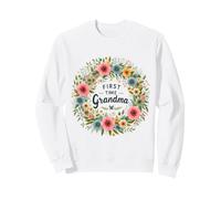 Promosso A Grandparent Floral Wreath Annuncio Felpa