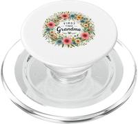 Promosso A Grandparent Floral Wreath Annuncio PopSockets PopGrip per MagSafe