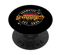 Promosso a Nonno Est 2026 Annuncio del bambino dei nonni PopSockets PopGrip Adesivo