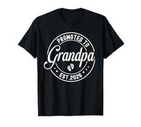 Promosso a Nonno est. Annuncio del bambino dei nonni 2026 Maglietta