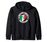 Promosso A Nonno Italiano Nonno World's Okayest Nonno Felpa con Cappuccio