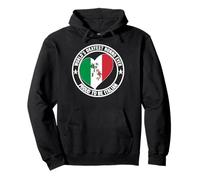 Promosso A Nonno Italiano Nonno World's Okayest Nonno Felpa con Cappuccio