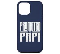 Promosso a Papi New Dad Annuncio per Baby Reveal Custodia per iPhone 12 Pro Max