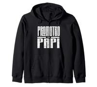 Promosso a Papi New Dad Annuncio per Baby Reveal Felpa con Cappuccio