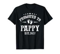 Promosso a Pappy 2027 per la Prima Volta Padri Nuovo papà Maglietta