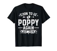 Promosso a Poppy Again est. 2026 Presto sarà Poppy Gravidanza Maglietta