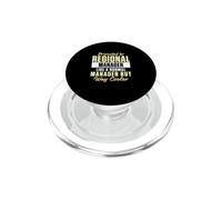 Promosso A Regional Manager Come Un Normale Manager Divertente PopSockets PopGrip per MagSafe