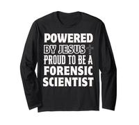 Promosso da Gesù Orgoglioso di Essere Scienziato forense Christian Maglia a Manica