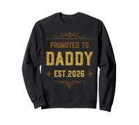 Promosso to Daddy 2026 Camicia Retro New Dad 26 Papa Father Felpa